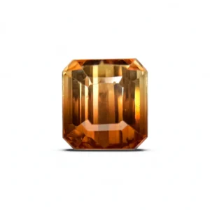 octagon brown to yellow by color tourmaline