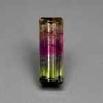 natural octagon watermelon tourmaline