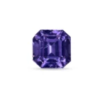 purple spinel gemstone | octagon natural spinel