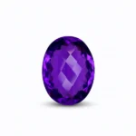 natural fancy cut oval amethyst | purple amethyst