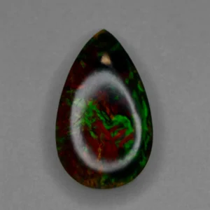 natural pear shaped Ethiopian black opal