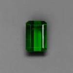 natural green by color tourmaline 5.37cts