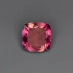 Natural Cushion Cut Pink Tourmaline from Afghanistan