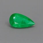 pear cut 6.5ct vivid green emerald
