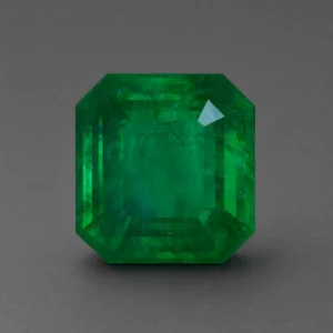 5.43 carat Zambian emerald gemstone | minor oil