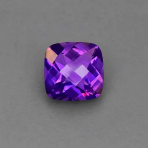 11.15 carats natural purple amethyst | cushion amethyst