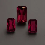 octagon purplish pink tourmalines set | 3.54carats pairs