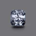 natural octagon 6.35 cts white Ceylon sapphire