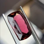 cushion cut Pink Tourmaline 5.35 carats
