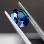 2.21 carats Blue Sapphire from Madagascar