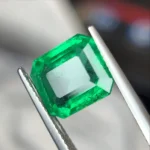 5.43 carat Zambian emerald gemstone | minor oil