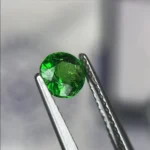 2.46 carats 3 pieces natural green Tsavorite garnet