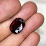 natural 14.06 carats oval spessartite garnet gemstone
