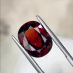 natural 14.06 carats oval spessartite garnet gemstone