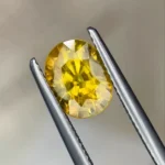 oval yellow sapphire Heated | vivid yellow sapphire