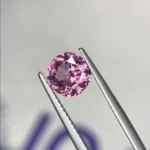 pinkish purple spinel gemstone | cushion mixed spinel