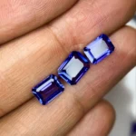 Natural Tanzanite Set – Earrings & Pendant loose stone – 4.87 carats