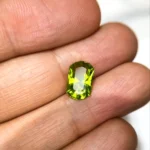Pakistan Peridot Gemstone – 3.21 Ct Mixed Cut Lime Green Stone
