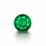7.00 Ct Zambian Emerald – Round Cut 12 mm Natural Loose Gemstone
