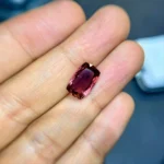 cushion cut Pink Tourmaline 5.35 carats