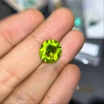 7.34 carat Pakistan green peridot