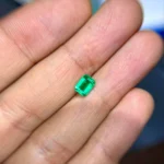 1.07 Ct Natural Zambian Emerald Gemstone