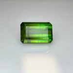 natural green by color tourmaline 5.37cts