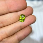 Pakistan Peridot Gemstone – 3.21 Ct Mixed Cut Lime Green Stone