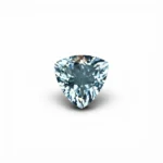 3.96 Ct Natural Aquamarine – Trillion Cut Loose Gemstone with Crystal Blue Color