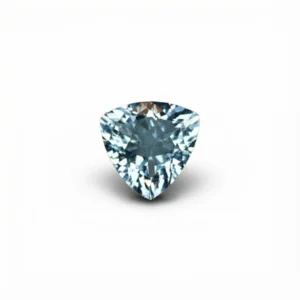 3.96 Ct Natural Aquamarine – Trillion Cut Loose Gemstone with Crystal Blue Color