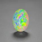 19.98Ct Ethiopian white Opal – Oval Cut Natural Loose Gemstone 24x17mm