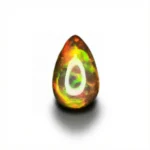 9.14 Ct Natural Black Opal – Pear Shape Cabochon Untreated Loose Gemstone