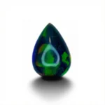 9.11 Ct Ethiopian Black Opal – Pear Shape Cabochon Natural Loose Gemstone