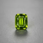 7.17 ct Pakistan Peridot – cushion Mixed Cut Lime Green gemstone