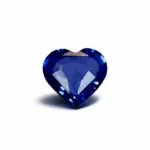 1.06Ct Natural Ceylon blue Sapphire – heart Cut Heated Loose sapphire