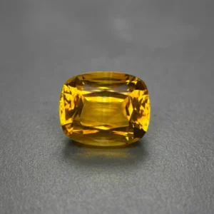 12.3 Ct Natural golden honey Yellow Citrine – cushion mixed cut Loose Gemstone