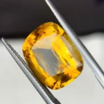12.3 Ct Natural golden honey Yellow Citrine – cushion mixed cut Loose Gemstone