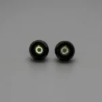 Tahitian South Sea Pearl Pair – 9.5–10 mm Gray Green Matched Pearls for Earrings