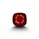 7.52 Carats Glass-Filled Ruby – 10.93x10.38 mm cushion Cut | Lead Glass Treated Ruby Gemstone
