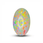 24 Ct Ethiopian White Opal – Natural Play of Color Loose Gemstone