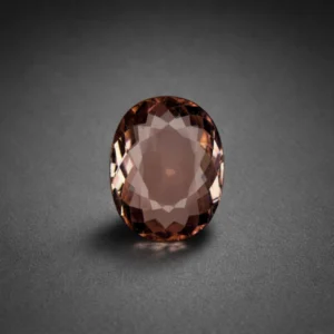 7.49 Ct peach Pink Tourmaline – oval cut Loose Gemstone