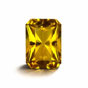 7.5 Ct Natural honey Yellow Citrine – octagon mixed cut Loose Gemstone