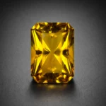7.5 Ct Natural honey Yellow Citrine – octagon mixed cut Loose Gemstone