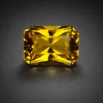 7.5 Ct Natural honey Yellow Citrine – octagon mixed cut Loose Gemstone