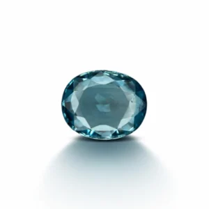 2.22 Ct Natural Cambodian Blue Zircon – Oval Cut Loose Gemstone