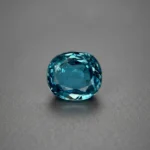 2.33 Ct Natural Cambodian Blue Zircon – Oval Cut Loose Gemstone