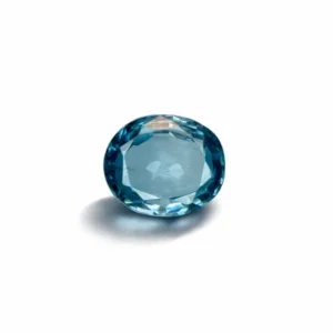 2.33 Ct Natural Cambodian Blue Zircon – Oval Cut Loose Gemstone
