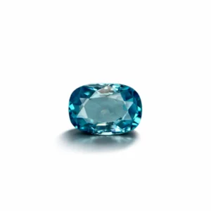 2.45 Ct Natural Cambodian Blue Zircon – Rectangular Cushion Cut Loose Gemstone