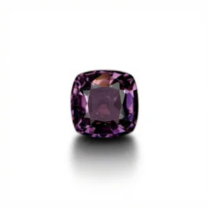 2.84 Ct afghan Purple Spinel – Natural Cushion Cut Loose Gemstone 8.4 × 8.4 mm