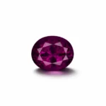 6 Ct oval Certified Rhodolite Garnet – Natural Jewelry-Grade Loose Gemstone